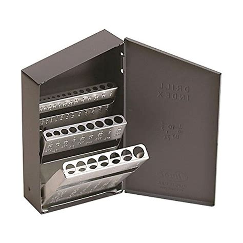 drill bits metal box|empty metal drill bit boxes.